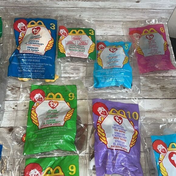 McDONALD’S Beanie Baby Toy Bundle Lot Easter Basket Gift Collectibles Unopened - Picture 4 of 17